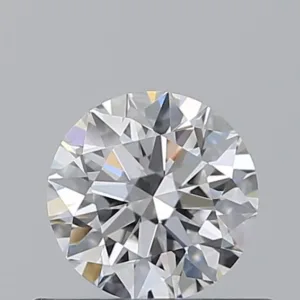 0.5 Carat Round D VVS2 Natural Diamond