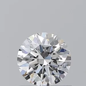 0.5 Carat Round D VVS2 Natural Diamond