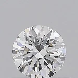 0.5 Carat Round D VVS2 Natural Diamond
