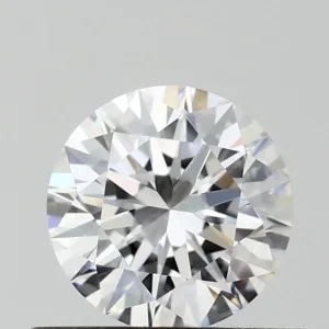 0.5 Carat Round D VVS2 Natural Diamond