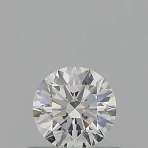 0.5 Carat Round D VVS2 Natural Diamond