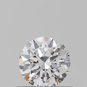 0.5 Carat Round D VVS2 Natural Diamond