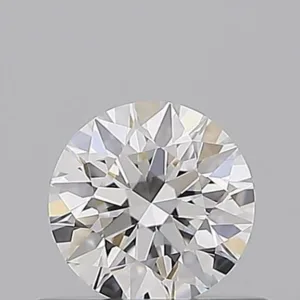0.5 Carat Round E VVS1 Natural Diamond