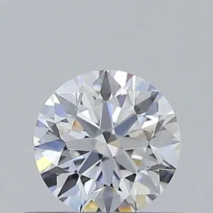 0.5 Carat Round E VVS1 Natural Diamond