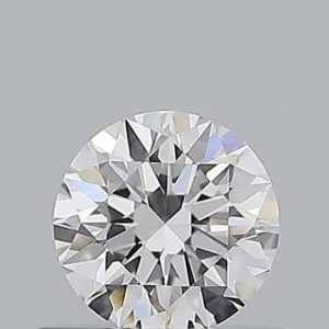0.5 Carat Round E VVS2 Natural Diamond