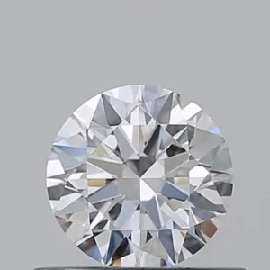 0.5 Carat Round F IF Natural Diamond