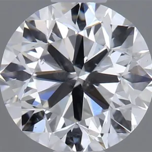 0.5 Carat Round F SI2 Natural Diamond