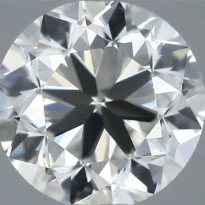 0.5 Carat Round H VS1 Natural Diamond