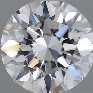 0.5 Carat Round H VVS2 Natural Diamond