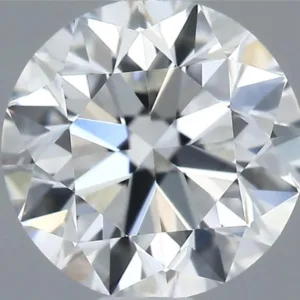 0.5 Carat Round H VVS2 Natural Diamond