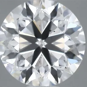 0.51 Carat Round D SI1 Natural Diamond