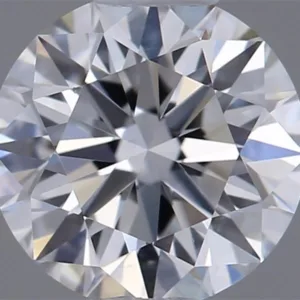 0.51 Carat Round D SI1 Natural Diamond