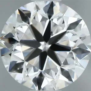 0.51 Carat Round D SI1 Natural Diamond