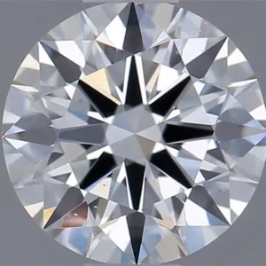 0.51 Carat Round D VS2 Natural Diamond
