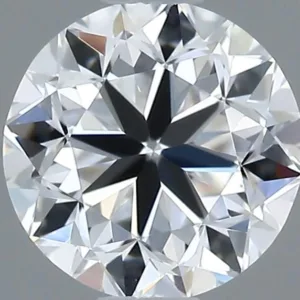 0.51 Carat Round D VS2 Natural Diamond