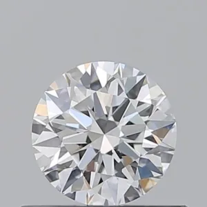 0.51 Carat Round D VVS1 Natural Diamond