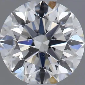 0.51 Carat Round E SI2 Natural Diamond