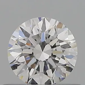 0.51 Carat Round E VVS1 Natural Diamond