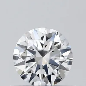 0.51 Carat Round E VVS2 Natural Diamond