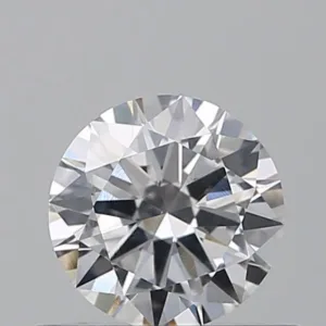 0.51 Carat Round F VS2 Natural Diamond