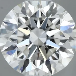 0.51 Carat Round F VS2 Natural Diamond