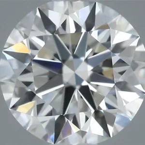 0.51 Carat Round H VVS1 Natural Diamond