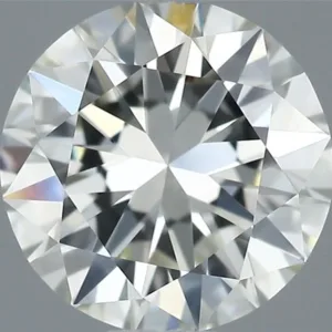 0.51 Carat Round I VVS1 Natural Diamond