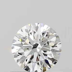 0.52 Carat Round D VS1 Natural Diamond