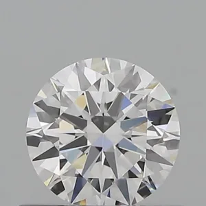 0.52 Carat Round D VVS1 Natural Diamond