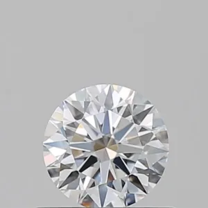 0.52 Carat Round D VVS2 Natural Diamond