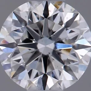 0.52 Carat Round E SI1 Natural Diamond