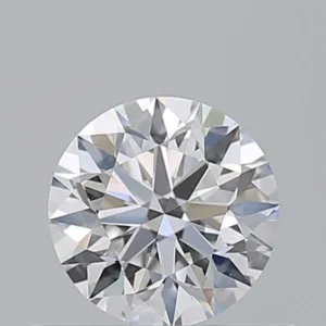 0.52 Carat Round E VVS1 Natural Diamond