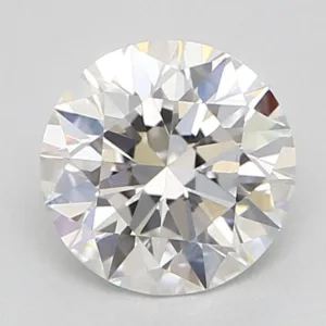 0.52 Carat Round F VVS1 Natural Diamond