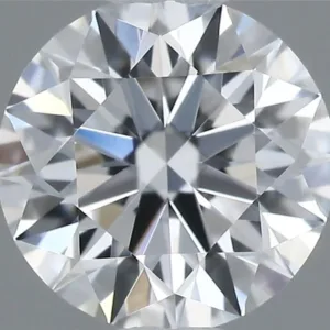 0.53 Carat Round D VS1 Natural Diamond