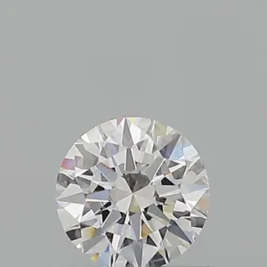 0.53 Carat Round D VVS2 Natural Diamond