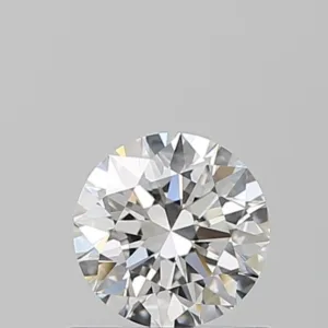 0.53 Carat Round E VVS2 Natural Diamond