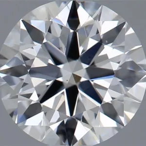 0.53 Carat Round F VS2 Natural Diamond
