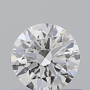 0.54 Carat Round E VVS1 Natural Diamond