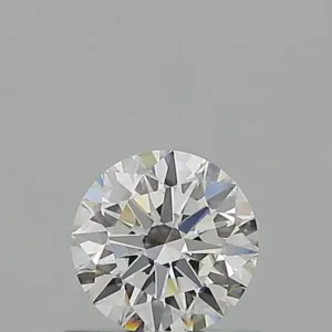 0.54 Carat Round E VVS2 Natural Diamond