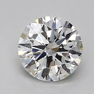 0.54 Carat Round F VS2 Natural Diamond