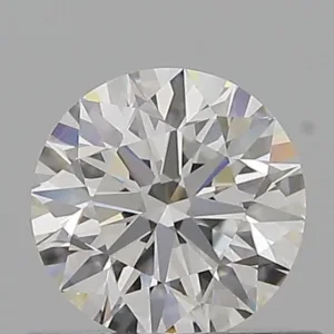 0.54 Carat Round F VVS1 Natural Diamond