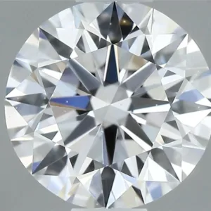 0.55 Carat Round D SI1 Natural Diamond
