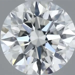 0.55 Carat Round D VS2 Natural Diamond