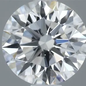 0.55 Carat Round F VS2 Natural Diamond