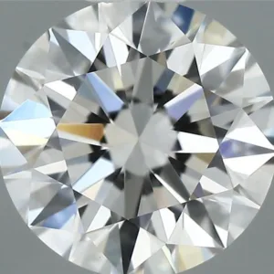 0.55 Carat Round I VVS1 Natural Diamond