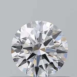 0.56 Carat Round D VS2 Natural Diamond