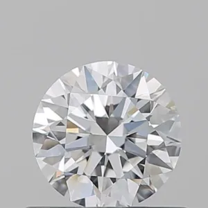 0.56 Carat Round D VVS1 Natural Diamond