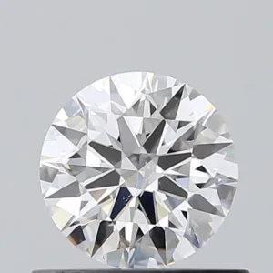 0.56 Carat Round F SI2 Natural Diamond