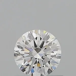 0.56 Carat Round F VVS1 Natural Diamond