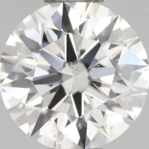 0.56 Carat Round G SI1 Natural Diamond